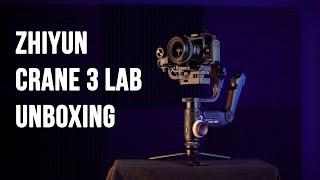 Unboxing and first look of the Zhiyun Crane 3 LAB