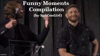 Funny Moments Compilation Part 1 Jared Padalecki and Jensen Ackles | Supernatural Convention