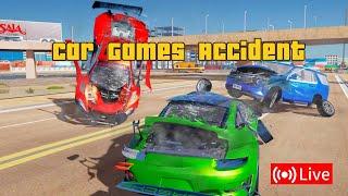 LIVE NOW 170 DANGEROUS OVERTAKING AND CAR CRASHES #LIVE / CAR GAME DRIVE CAR PARKING