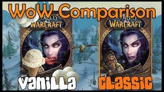 The difference between Vanilla and Classic WoW | World of Warcraft Comparison Blizzard