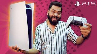 PlayStation 5 Indian Retail Unit Unboxing & First Impressions  PS5 - The Future Of Gaming Is Here