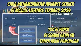 HOW TO ENTER ADVANCE SERVER ML 2024 | HOW TO MAKE ADVANCE SERVER MOBILE LEGEND 2024