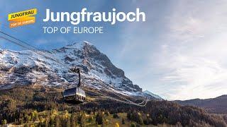 Jungfraujoch - Top of Europe mit dem neuen Eiger Express