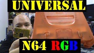N64 Nintendo - Tim's universal RGB mod kit