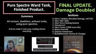 [ FINAL UPDATE ] 3.25 Pure Spectre Ward Tank - All Content Deathless, Ubers, T17, with SSF Gear.