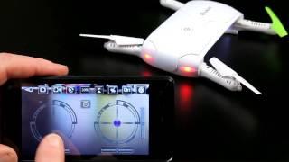 How to Fly a Drone Quad with Phone using WiFi UFO or Wifi FPV App