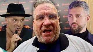 “NOT BOTHERED, DON’T CARE, F**K THEM” TYSON FURY Manager SPENCER BROWN | CARL FROCH | SIMOM JORDAN