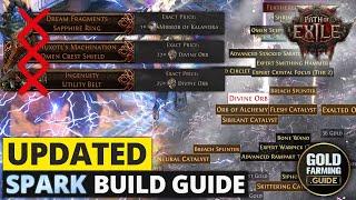 Level 90 Spark Build Guide Update - Stormweaver - T15 Juiced Breach Maps! - Path of Exile II / PoE 2