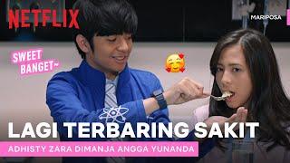 Angga Yunanda Malu-malu Nyuapin Adhisty Zara Makan | Mariposa | Clip