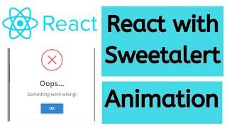 React With SweetAlert Animation || PythonEpoint Tutorial