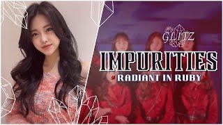 GLITZ  Radiant in Ruby   "Impurities"