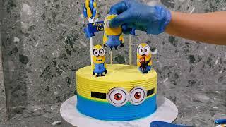 minion cake ideas for beginners  customized cake