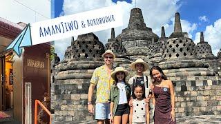 Amanjiwo & Borobudur: a Luxury Family Escape with kids. #travelvlog #borobudur #yogyakarta #amanjiwo