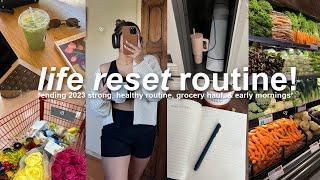 LIFE RESET🫧: end of the year reset, getting my life together, staying motivated & productive!