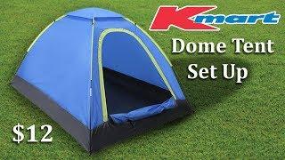 $12 Anko 2 Person Dome Tent from Kmart, quick look and set up