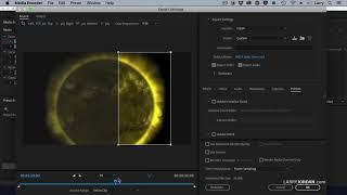Crop and Reframe Video Using Adobe Media Encoder 2020