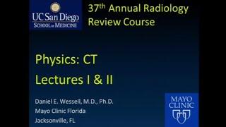 Computed Tomography Physics