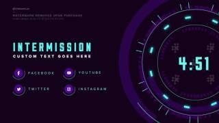 Twitch Countdown Intro & Intermission Screen Video