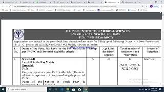 medical lab technologist job notification 2020,MLT job notice 110 post direct recruitment 2020