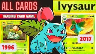 EVERY  IVYSAUR POKEMON CARDS 1996-2022, POKEDEX 002 TCG  - POKEMON TRADING CARD GAME