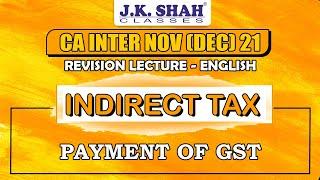 Payment of GST | English