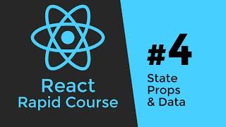 REACT JS TUTORIAL #4 - State vs Props & Application Data