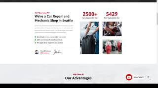 Autolane - Car Mechanic WordPress Theme vehicle repair mechanic shop