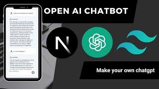 Build an ai chatbot app with Nextjs and Openai