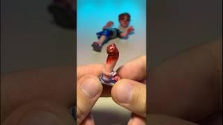 Assembling FNAF CC figure | Making FNAF clay figures #shorts #fnaf #fivenightsatfreddys  #clayfigure