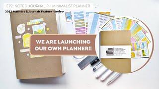 New Minimalist Planner | 2022 Planners & Journals Feature: EP 2 Noted Journal PH Undated Planner