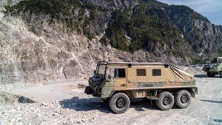 Steyr/Puch Pinzgauer 6x6 offroad adventure | conquer the terrain |