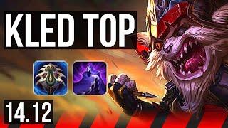 KLED vs VOLIBEAR (TOP) | Rank 3 Kled, 6/4/15 | EUNE Grandmaster | 14.12