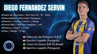 Diego Fernandez #26 // Extremo - Winger // Sportivo Luqueño 2023