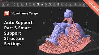 Tango slicer auto support Part 5: smart support structure settings