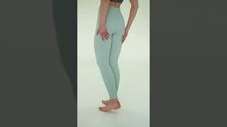 9700 Leggings Rib mint green