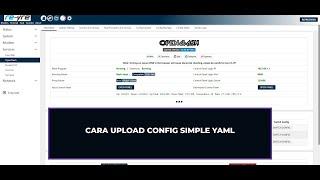 Cara upload config di openclash cocok buat pemula yang baru belajar openwrt