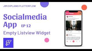 FlutterFlow - Empty Listview Widget