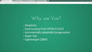 Getting Started with Vue.js: #1 Introduction