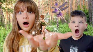 Fairies CAUGHT on CAMERA! We found a Fairy in the WOODS