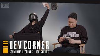 DEV CORNER - Ep.2 Community Feedback: New Sanhok | PUBG