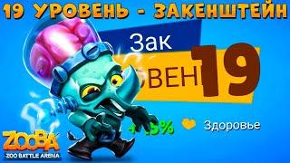 КАЧАЕМ 19 УРОВЕНЬ - ЗАКЕНШТЕЙН НОСОРОГ ЗАК В ИГРЕ ZOOBA