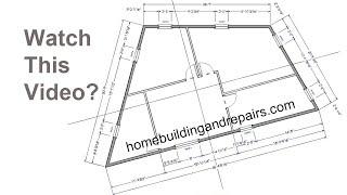 How To Create Square Building Lines On Foundations That Aren't Square