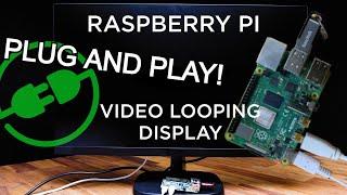 Build a USB Video Looper with a Raspberry Pi Single Board Computer - Auto Recovers After Power Cycle