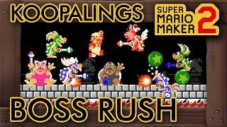 Super Mario Maker 2 - A Koopalings Boss Rush Level