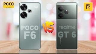 Poco F6 5G Vs Realme GT 6 5G