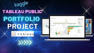 Tableau Data Analysis Portfolio Project For Beginners| Kaggle dataset #education #dataanalytics