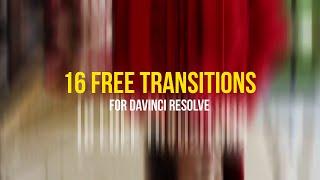 16 Free Transitions for DaVinci Resolve 17