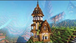 Minecraft | Medieval Tower House - Fletcher House | Minecraft Tutorial
