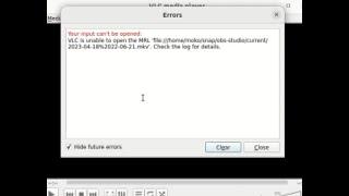 [Ubuntu 22.04] How to fix VLC error: your input can't be opened: VLC is unable open the MRL file.