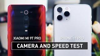 Mi 9T Pro vs iPhone 11 Pro CAMERA & SPEED TEST